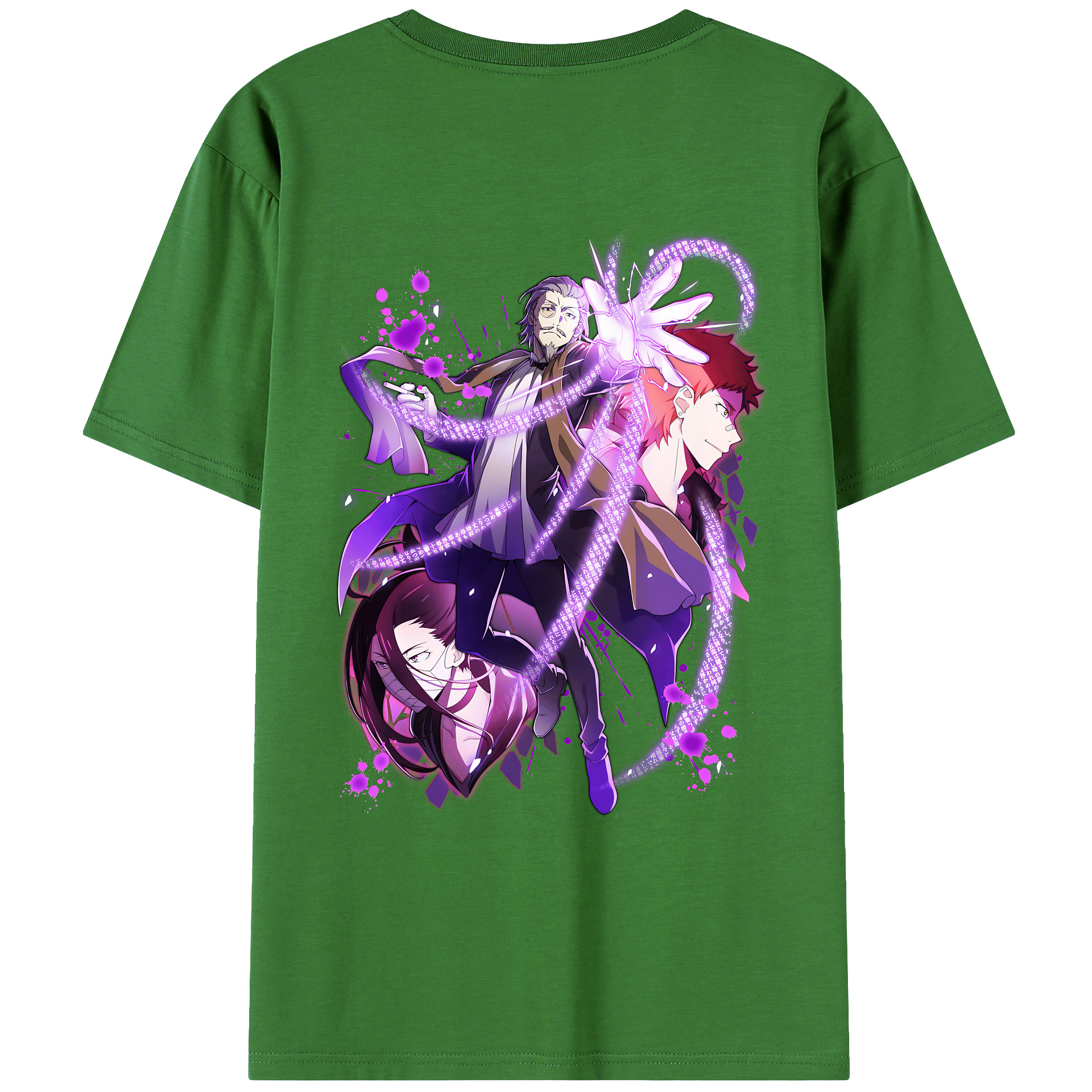 （画像用） 文豪ストレイドッグス Bungo Stray Dogs レディース半袖Tシャツ(バックプリント)